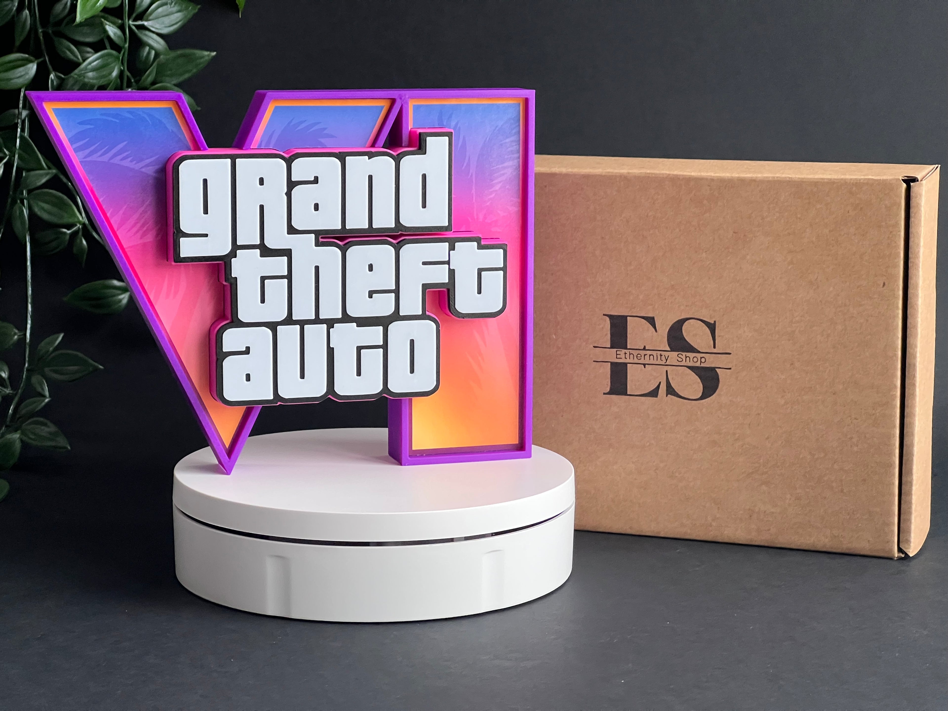 Logo 3D Grand Theft Auto VI