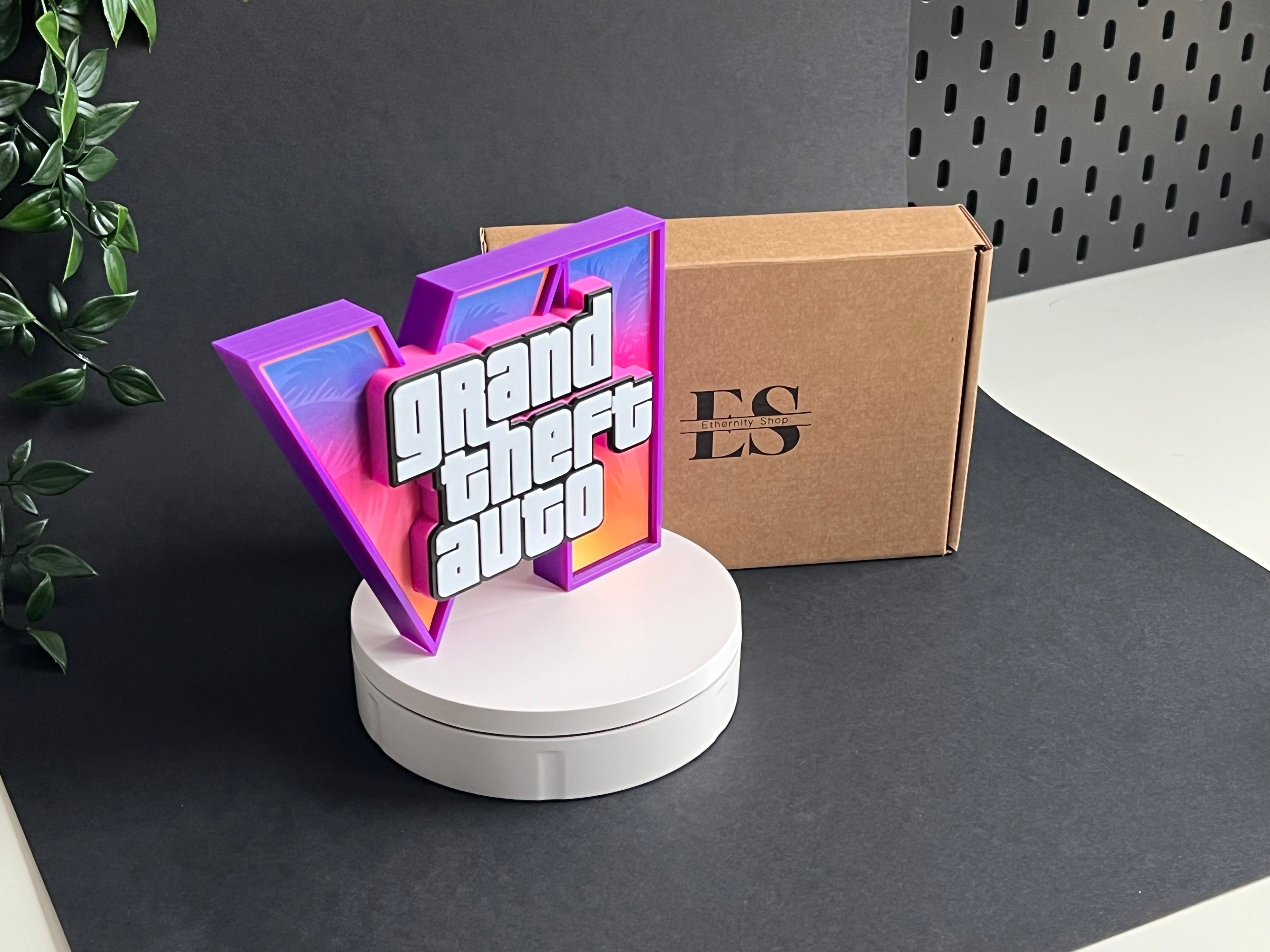 Logo 3D Grand Theft Auto VI
