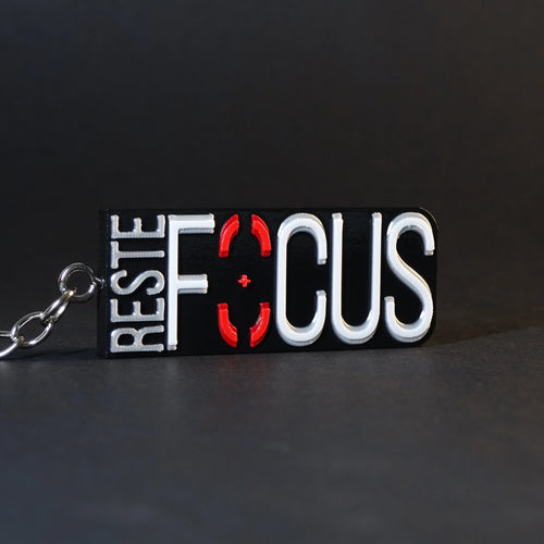 Porte-clés "RESTE FOCUS" Ethernity Shop